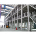 Customized Simple Q345 Steel Metal Storage Mezzanine Racking with 2 or 3 Floors